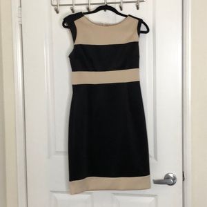 Black and Tan Dress